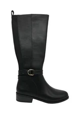 Crown & Ivy BLACK Women's Betty Riding Boots, US 7