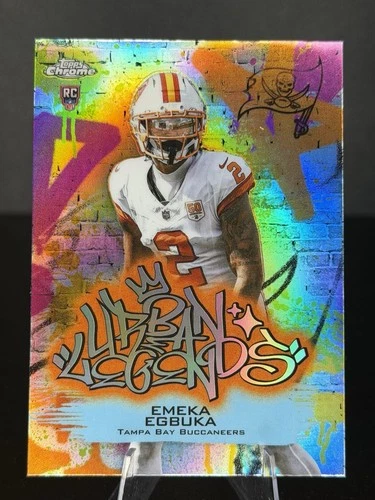 2025 Topps Chrome Emeka Egbuka Base (RAW)