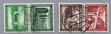 Dt. Reich se-tenant Michel No. SK 29 SK 30 stamped
