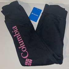 Columbia Girls Fleece Lined Joggers Size Small 8 NWT