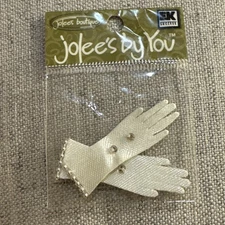 Bridal Gloves, wedding, scrapbook 3D embellishment Jolee's by You JJCF001