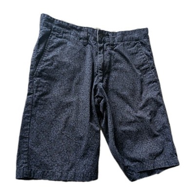 Carhartt WIP Herren Chino Johnson Shorts blau schwarz geblümt Größe W30 L11