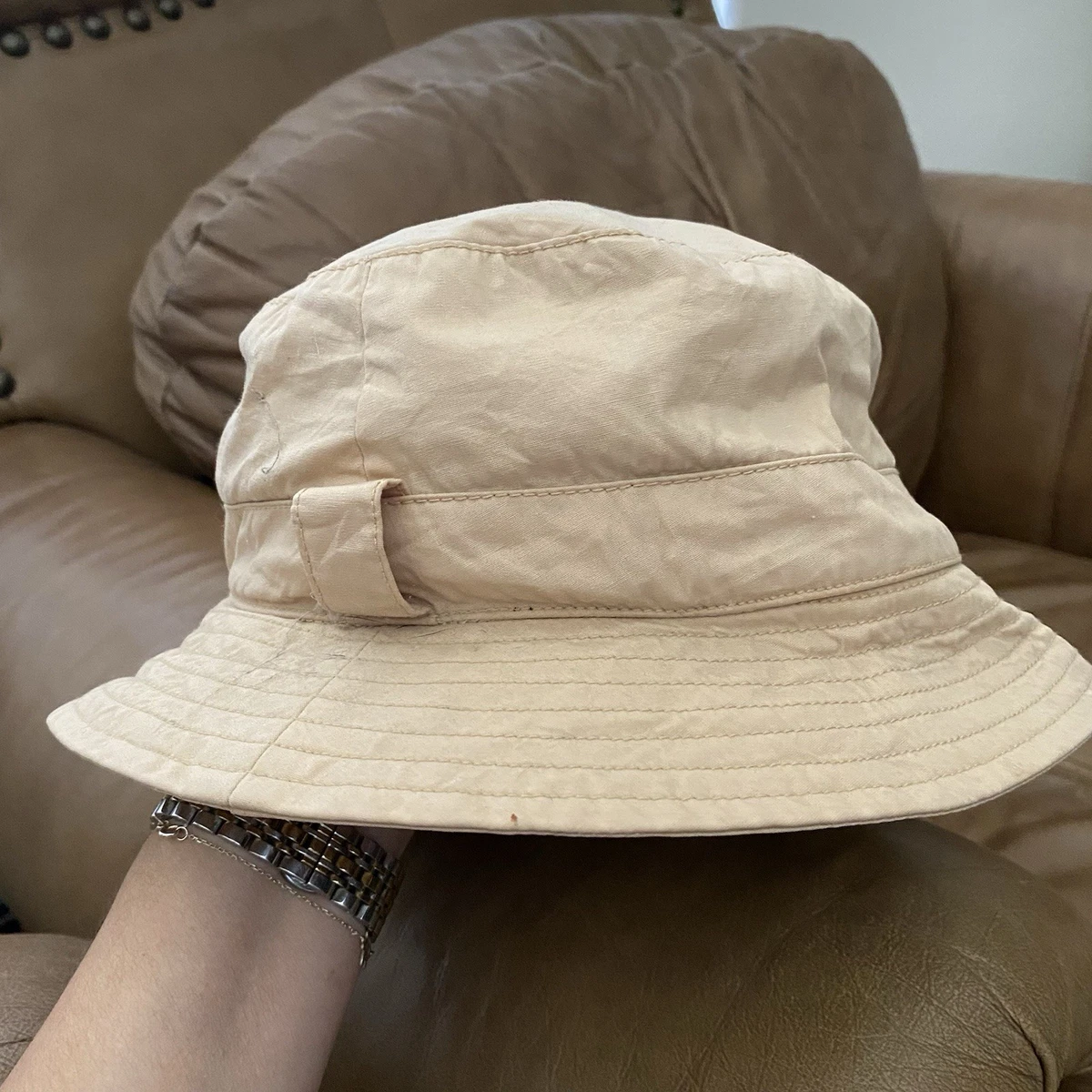 Vintage J. Crew cotton bucket hat made in usa Limited-edition USA Swimming® X J.Crew Bucket Hat With Ties  main image 2