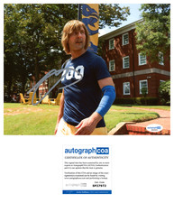 Glen Powell ‘Chad Powers’ Signed Autograph 8x10 Photo ACOA