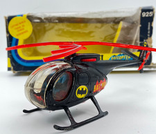 1976 Corgi 925 Batcopter - Batman Figure - Damaged Box & Winch - Original