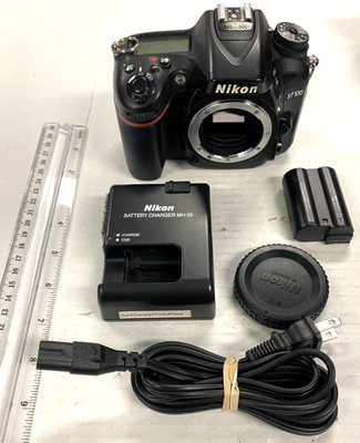 Nikon 24.1 MP Digital SLR Camera D7100 With Battery, Charger, Cap 1271-13