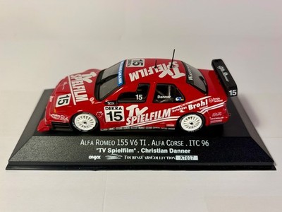 Onyx 1:43 Alfa Romeo 155 V6 TI ITC 1996 #15 Christian Danner ''TV Spielfilm'' Mode