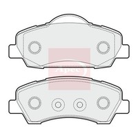 Peugeot 308 Ii 2013-2021 BremsbeläGe Vorne Apec R90 PAD1937