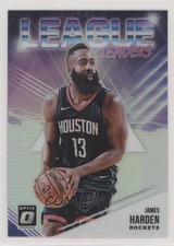 2018-19 Panini Donruss Optic League Leaders Holo Prizm James Harden #1 eq1
