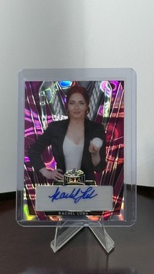 2024 Leaf Metal Rachel Luba Auto 1/1 One of One Pink Mojo Autograph Sports Agent