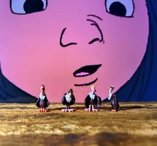 PVC Disney Figures The Jungle Book Vultures Ziggy Flaps Dizzy Buzzie Rare Toys