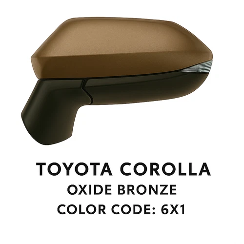 NEW BRONZE Mirror fits 19-20 COROLLA HATCHBACK Power Heat Signal Driver LH