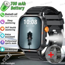 1.83 Inch Square AMOLED Smart Watch Bluetooth Call GPS Fitness Waterproof