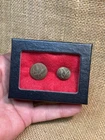 Nice Dug Civil War Eagle Button Display Cuff & Coat Recovered From Utoy Creek Ga
