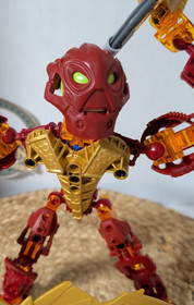 LEGO Bionicle 8727 Toa Inika Jaller (2006) w/ Canister - Vetted Rhody Rewind