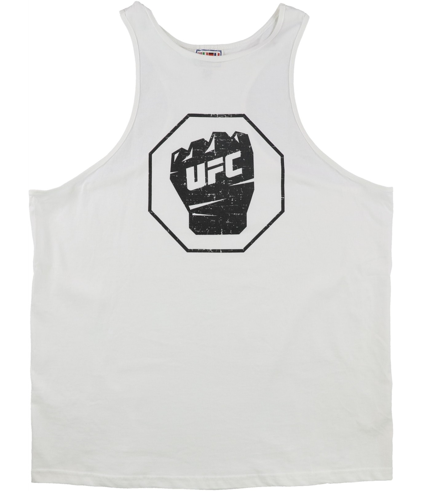 Мужская майка Busch Gardens с рельефными мышцами на кулаках, белая, XL