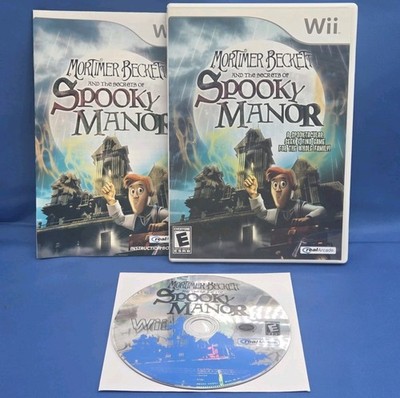 Mortimer Beckett And The Secrets Of Spooky Manor (Nintendo Wii) Free Shipping