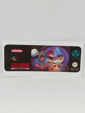 Time Slip (UKV) SUPER NINTENDO / SNES replacement label