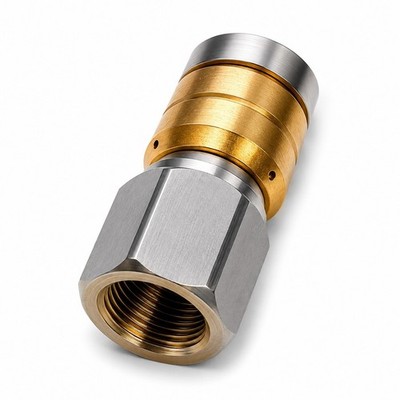 Rotierende Rohrreinigungsdüse 1/8'' IG für Kärcher WAP Alto Kränzle Nilfisk etc.