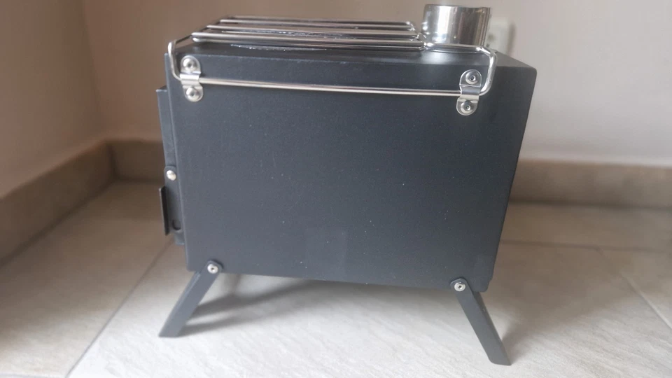 Zelt-Ofen. klappbar/tragbar Camping-Ofen, Notofen. Angeln. Outdoor. Bundeswehr. - Bild 4 von 4