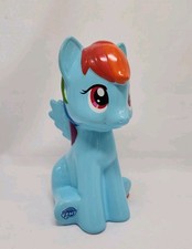 NWOT 2015 F.A.B STARPOINT HASBRO MY LITTLE PONY RAINBOW DASH COIN BANK/PLUG