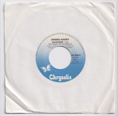 (AA981) Debbie Harry, Backfired - 1981 - 7'' vinyl