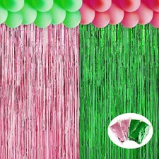 4 Pack 3.28 x 6.56 ft Streamers Backdrop Party Decoration Witch Party Decor M...