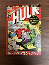 INCREDIBLE HULK # 155 FN 1st Appearance SHAPER OF WORLDS (MARVEL COMICS 1972)