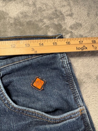 Wrangler FR Jeans Mens 32x29* Blue Advanced Comfort CAT2 Flame-Resistant Denim - Picture 7 of 11