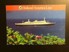 Vintage 1990   S.S.ROTTERDAM-HOLLAND AMERICA LINE  Postcard  Made in USA