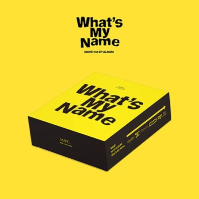 MAVE: - 1st EP [What's My Name] CD K-Pop Photo Crd DISC Sticker Book Diary Album