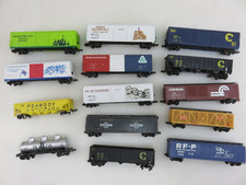 Life-Like Reefer Tank Hopper Box Car Lot 14pc N Gauge Scale