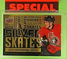 JAKOB SILFVERBERG  2012  ROOKIE SILVER SKATES GOLD #SS20  Ottawa Senators