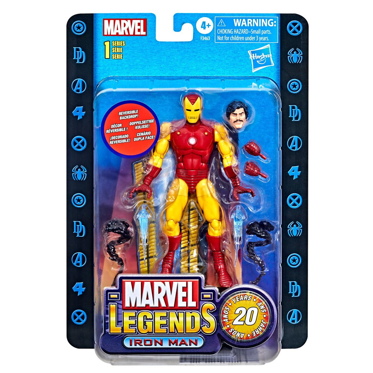 Hasbro Marvel Legends 20th Anniversary Retro Collection Iron Man 6