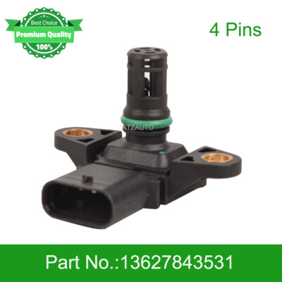 #ad #ad Manifold Pressure Turbocharger Boost Sensor For BMW M5 M6 X1 X3 Z4 320I 328I $16.06