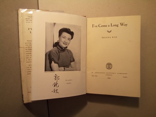 Autobiography of CHINESE IMMIGRANT United States 'I've Come a Long Way' Kuo 1942 - Picture 2 of 3
