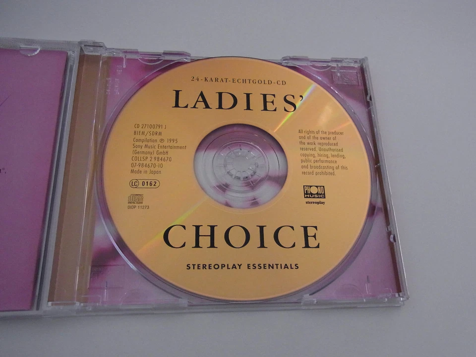 Ladies Choice CD Phono Music ( 24 Karat Gold ) - Bild 3 von 3