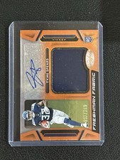 Tyjae Spears Certified Orange Freshman Fabric Signatures Auto 197/249 TC1