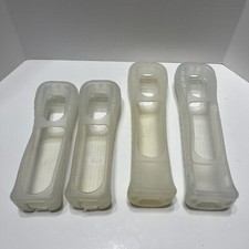 OEM Nintendo Wii Silicone Cases For Wii Remote, x2 RVL-027  x2 RVL-022