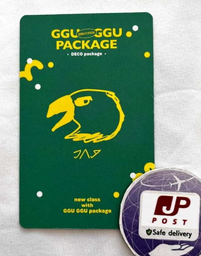 ENHYPEN JAY GGU GGU PACKAGE DECO package 2021 Official ENHYPEN JAY GGU GGU PACKAGE DECO package 2021 Official
