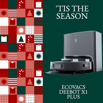 ECOVACS DEEBOT X1 Plus Robot Vacuum - Scratch & Dent