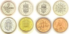 1970 Pre Decimal Proof Coin Immaculate Condition Free From Toning Sixpence Crown