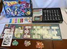 1994 X-Men Under Siege Marvel Comics Pressman with Figures