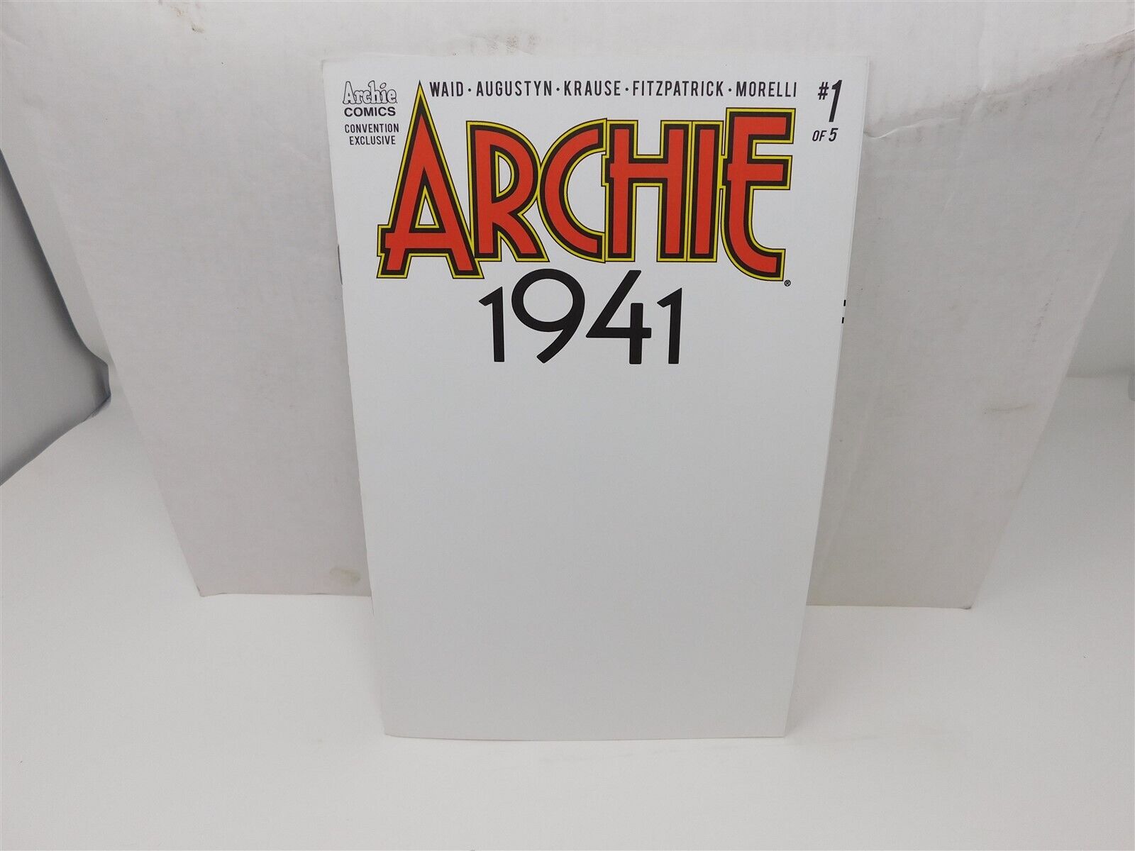 ARCHIE 1941 #1 ARCHIE COMIC NYCC EXCLUSIVE VARIANT COVER WAID AUGUSTYN 2018 VF