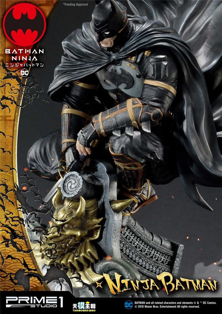 Prime 1 Studio PMDCNB-01DX: Ninja Batman Deluxe Ver Statue