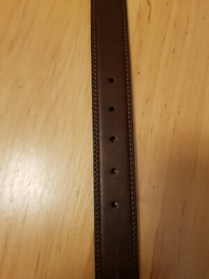 Ceinture homme en cuir décontractée marron - JINDING - Largeur 3.8cm