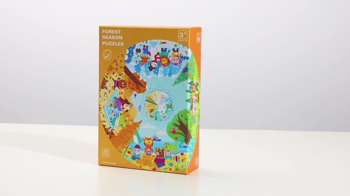 Jigsaw Puzzle Korpokkur in the Forest 4個 Amazon | Jigsaw Puzzle Korpokkur in the Forest パズル