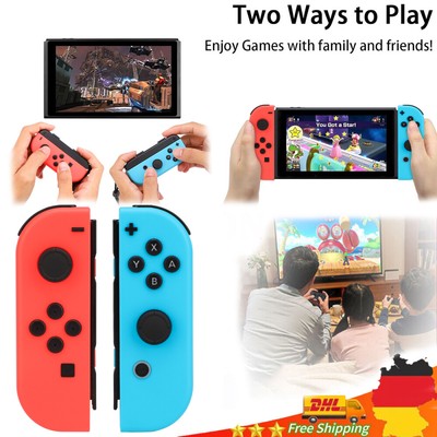 2025 2PCS Für Nintendo Switch Joy Con Controller Wireless Gamepad Switch Lite DE