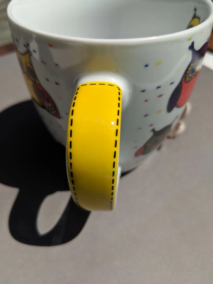 Taza Konitz Owl en blanco 14 onzas Foto 4 de 4