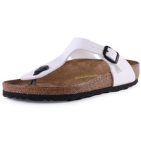 Birkenstock Gizeh Birko-flor Regular Fit Unisex Sandals White Shoes Birkenstock Gizeh Birko-flor Regular Fit Unisex Sandals White Shoes